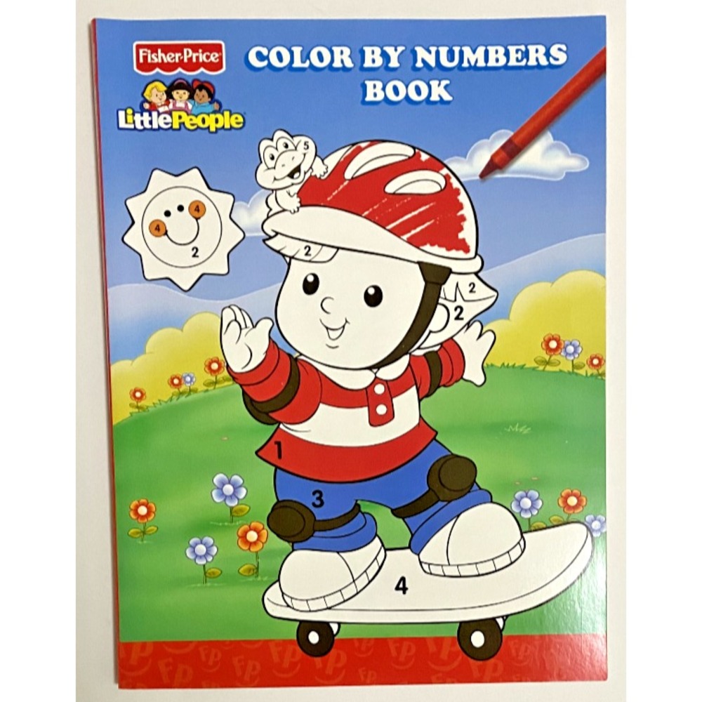 Fisher-Price Little People‎ COLOR BY NUMBERS Book